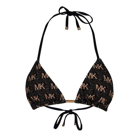 michael kors printed lace up swimsuit|Michael Kors bikini new navy.